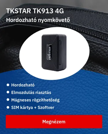 JUNEO TK913-E 4g lte mágneses gps nyomkövető